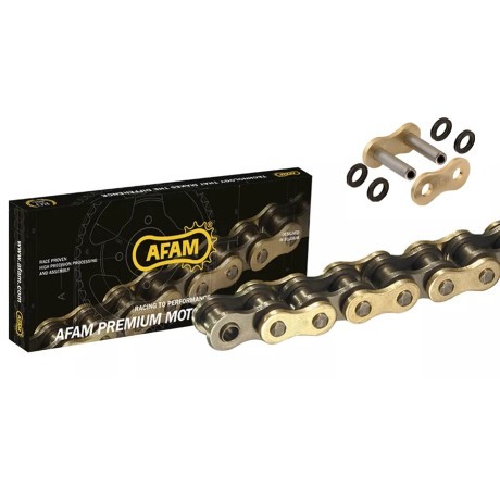 řetěz AFAM 525 XHR3-G zlatý zesílený